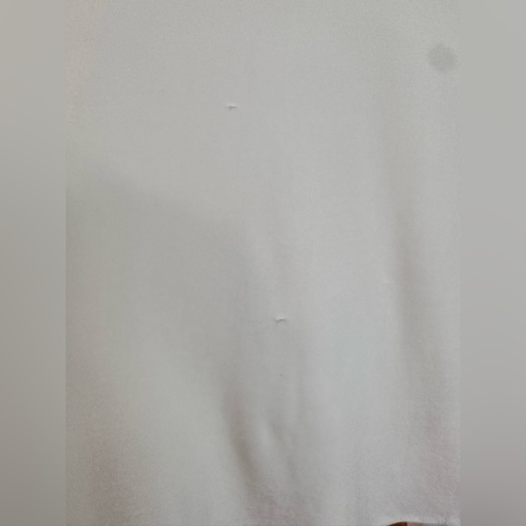 Mac Duggal Floral Sequined Criss Cross Bodice Gown Maxi Dress 68166 White Size 4 - Picture 7 of 11